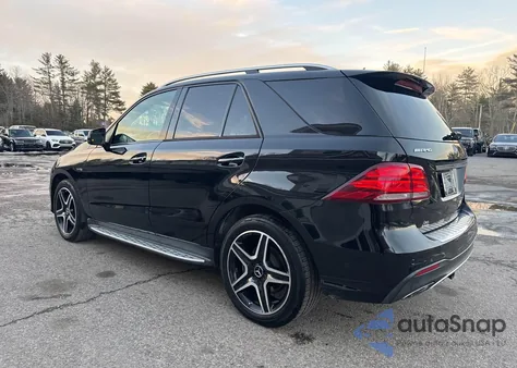 2017 Mercedes-Benz Gle 43 Amg z USA, uszkodzony, nr VIN 4JGDA6EB2HA925506
